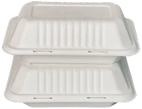 Imagen de tuppers biodegradables.