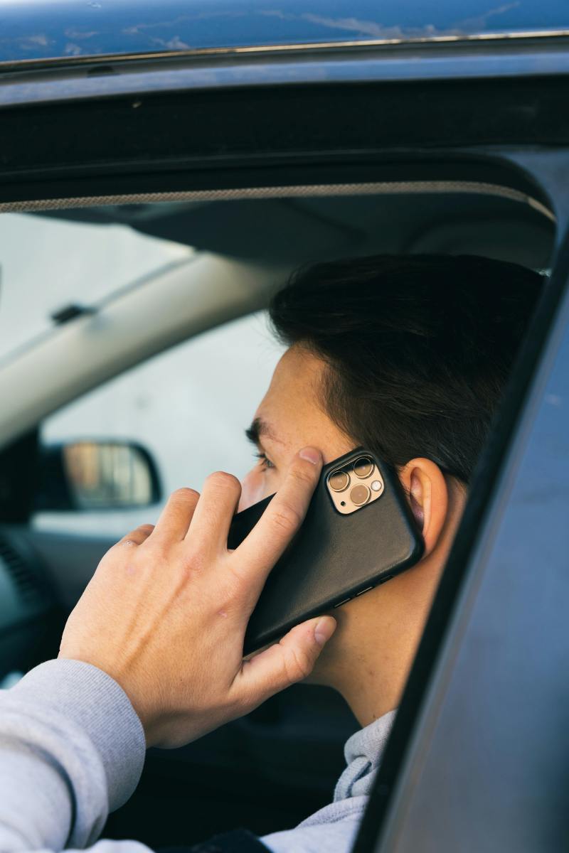 Enterprise field sales rep using CallJune after a client meeting