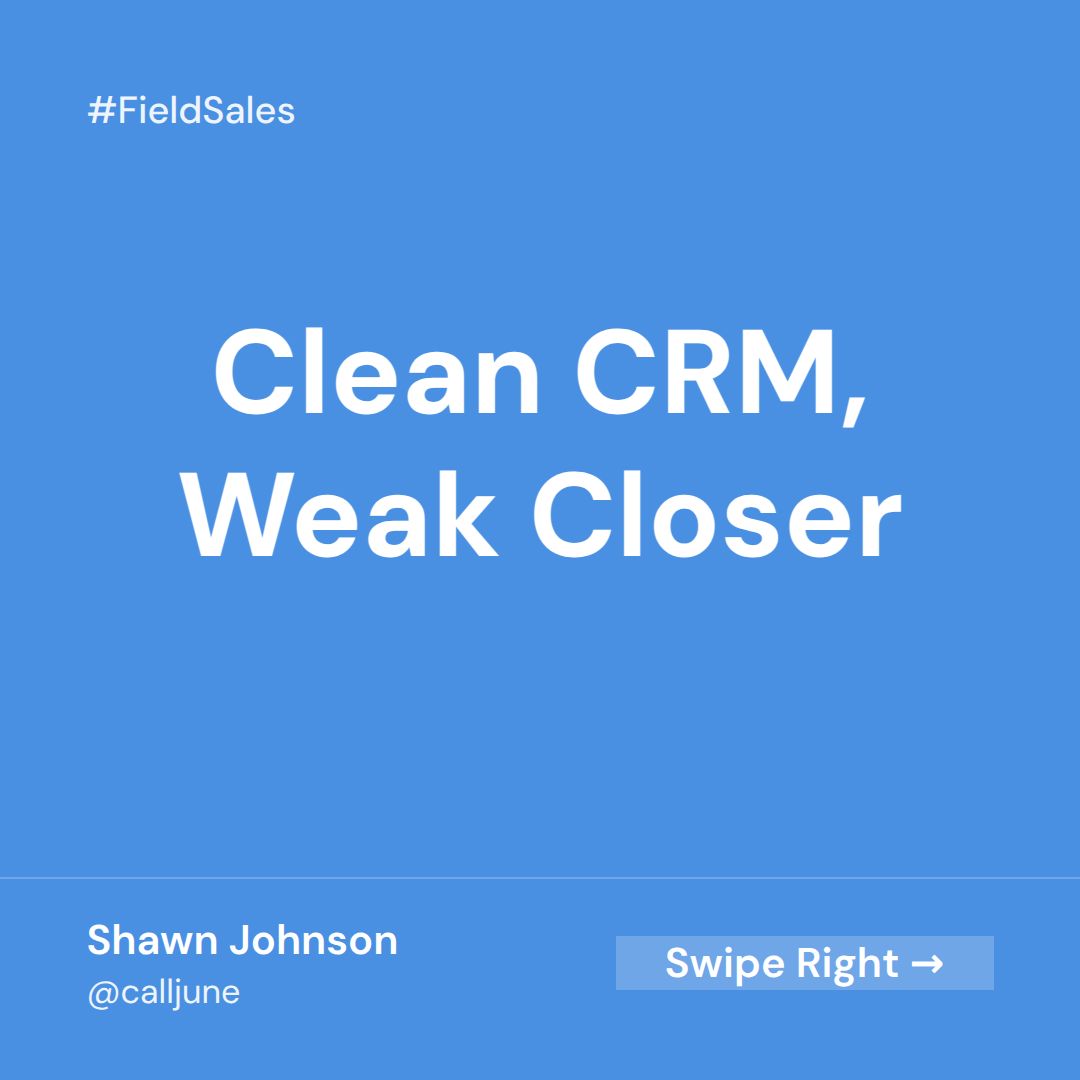 Your best CRM users are often your worst salespeople