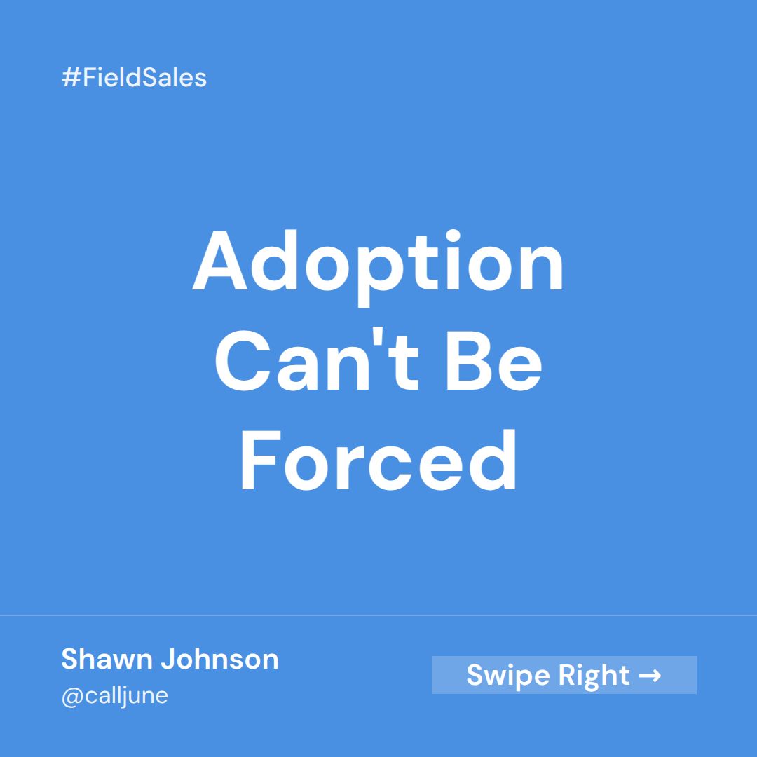 You Cannot Mandate CRM Adoption. You Can Only Make It the Easy Path.