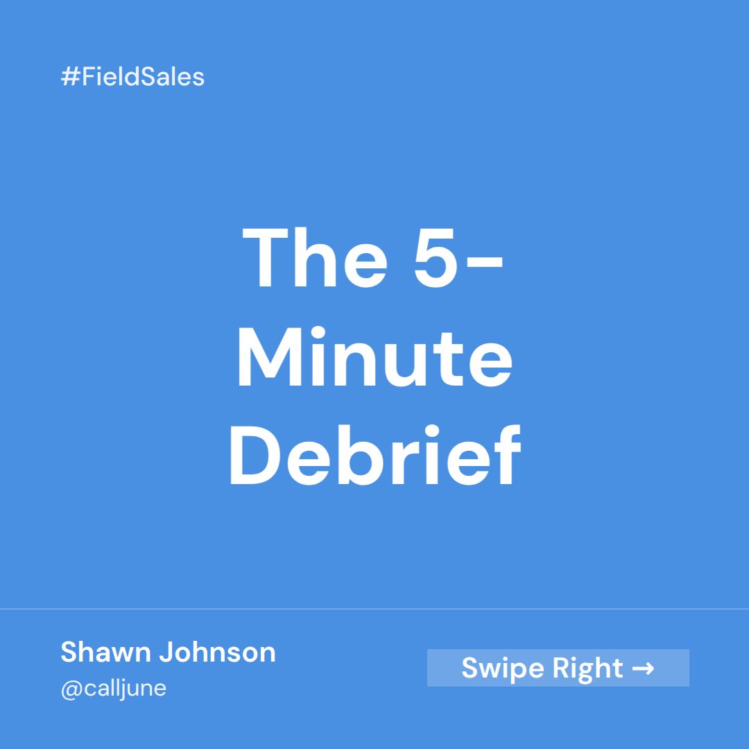 What Is a Guided Sales Debrief?