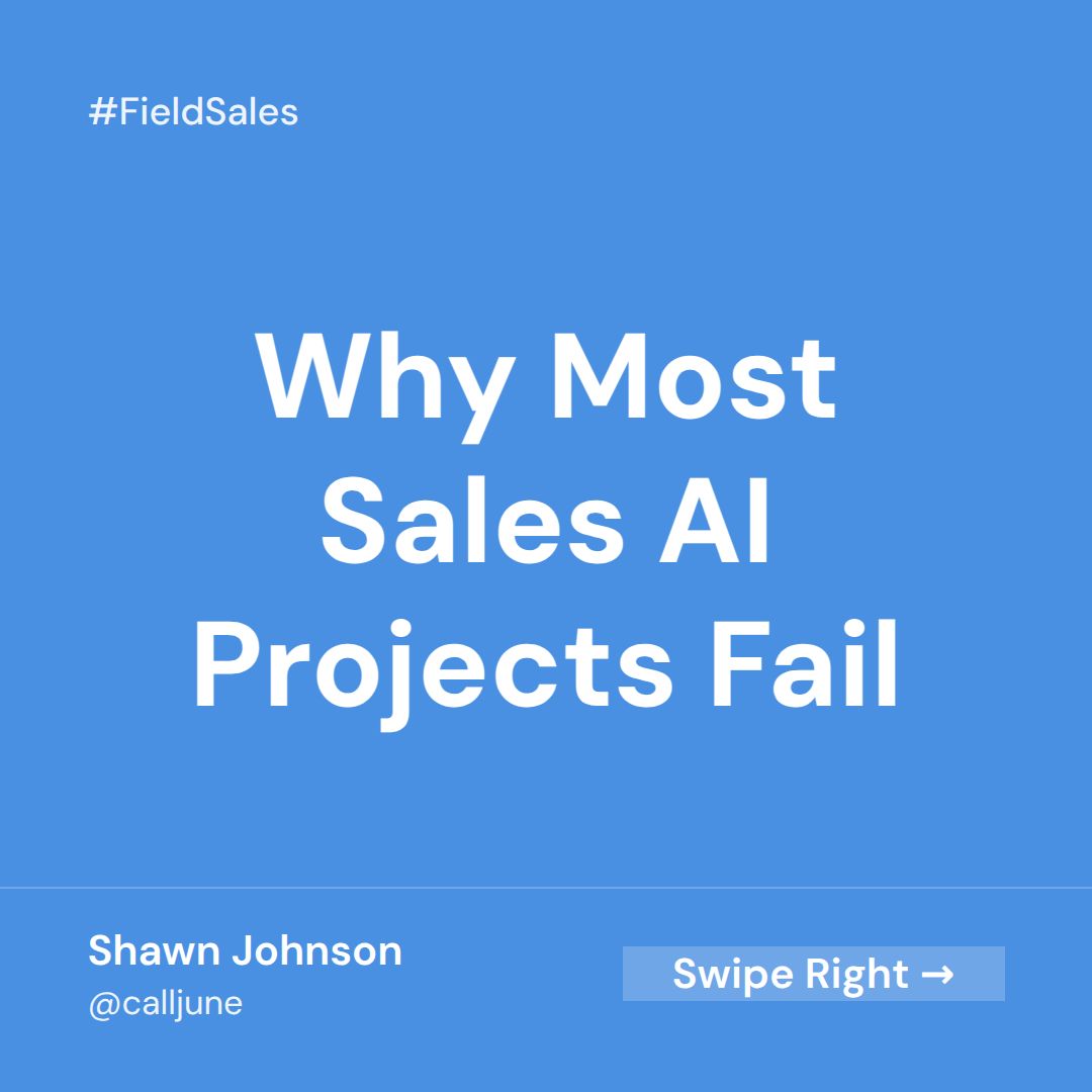 Why most sales AI projects fail: the boil-the-ocean trap