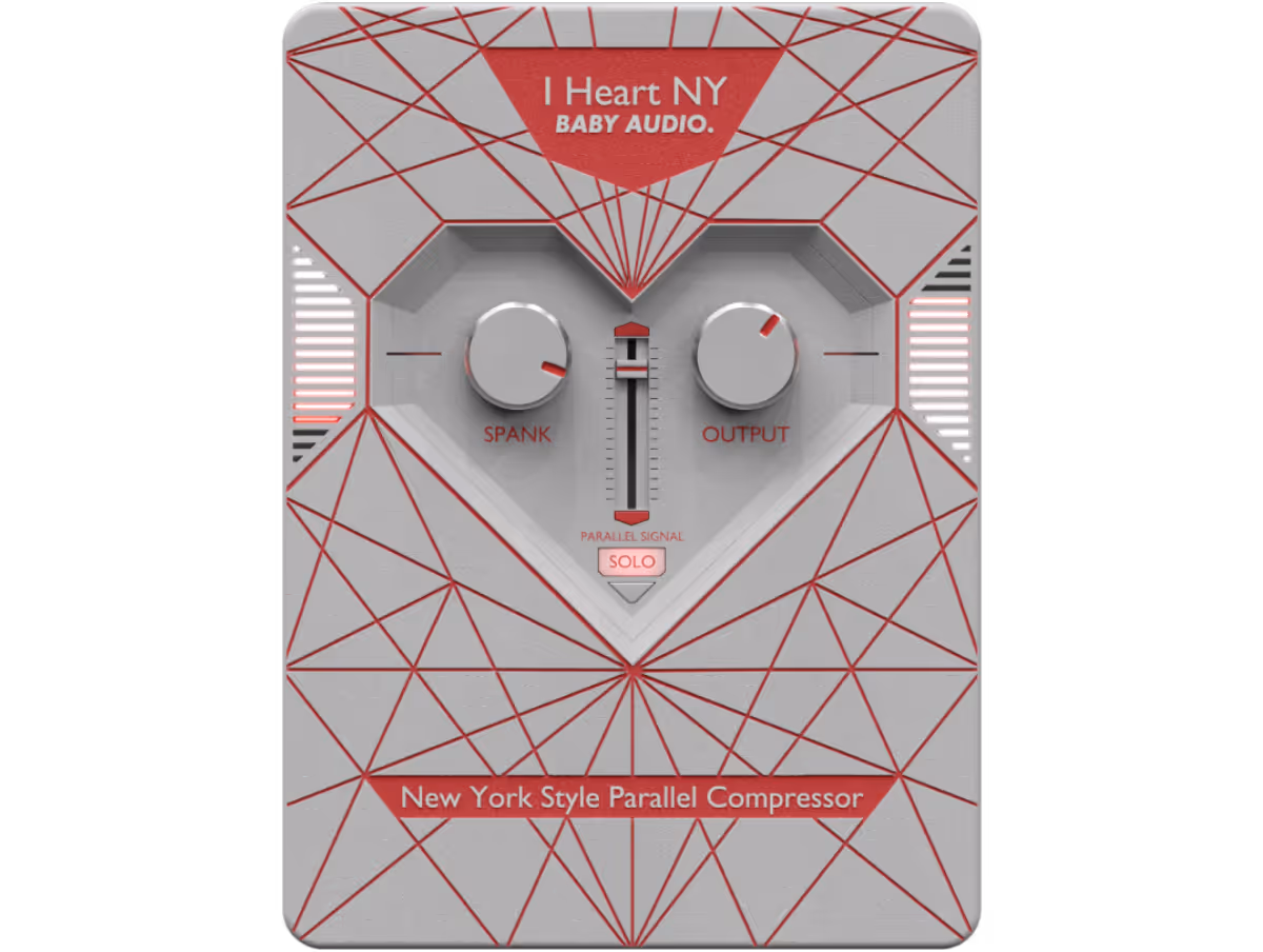 I Heart NY plugin by Baby Audio official UI cutout