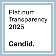 Platinum transparency 2025 award from Candid