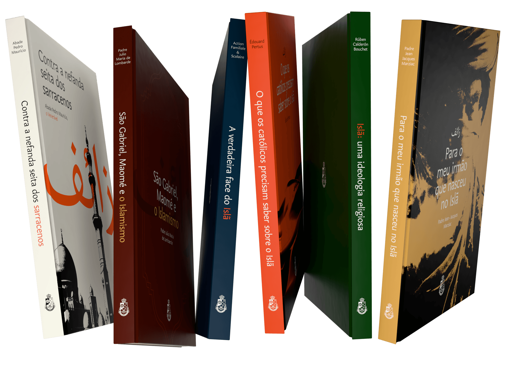 mockup Três tomos - Teologia Moral para Leigos