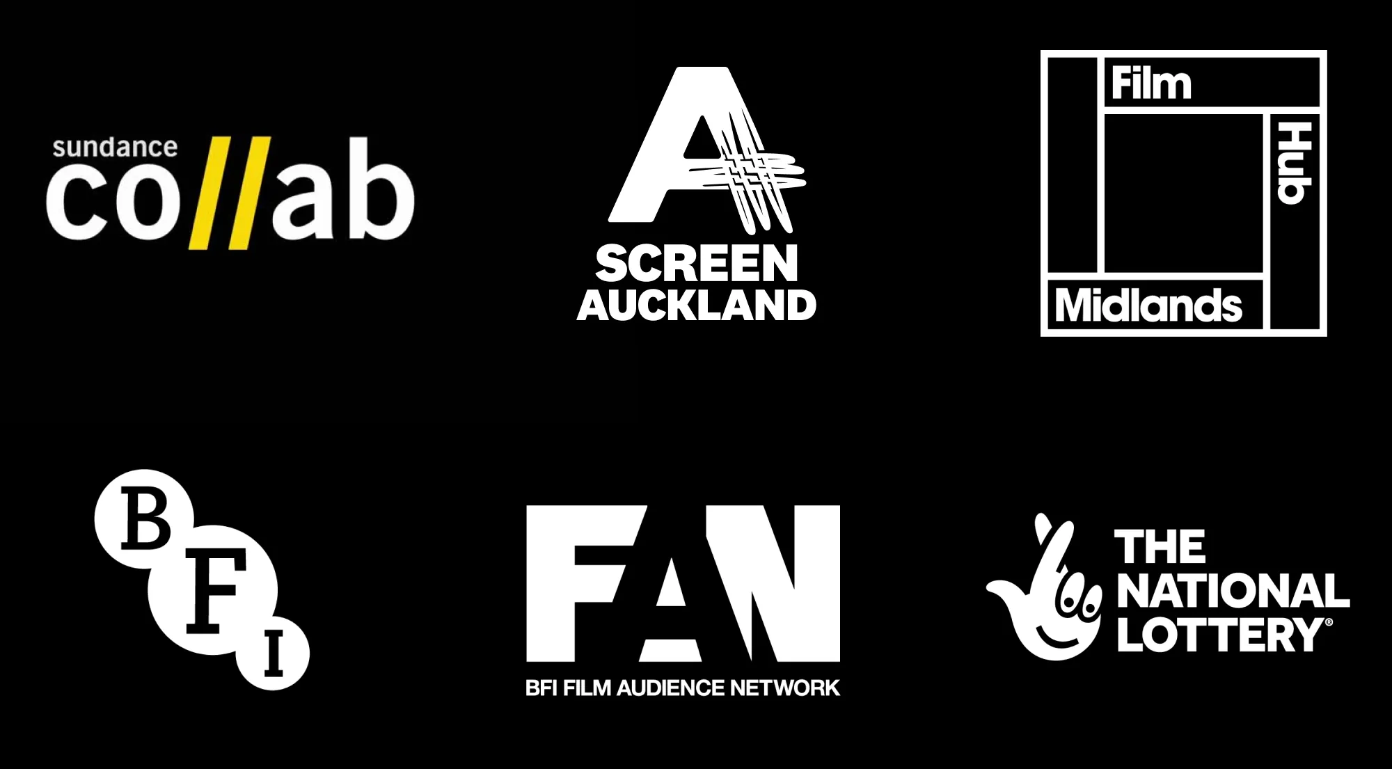 Sundance Collab / Screen Auckland / Film Hub Midlands / BFI / FAN / The National Lottery