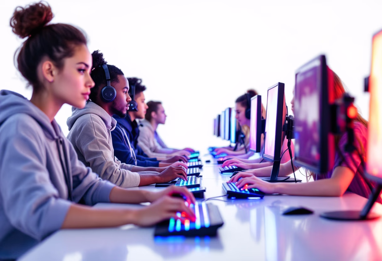 image of gaming tournaments (for a gaming and entertainment)