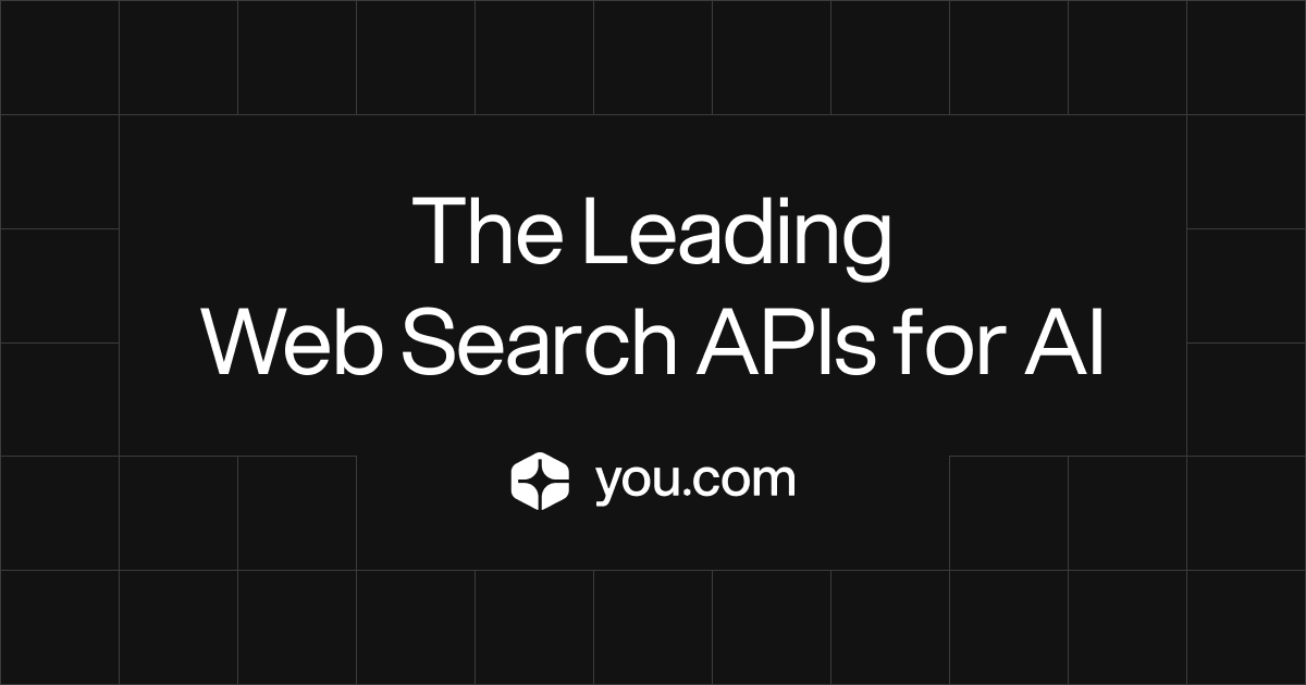 You.com | The Leading Web Search APIs for AI