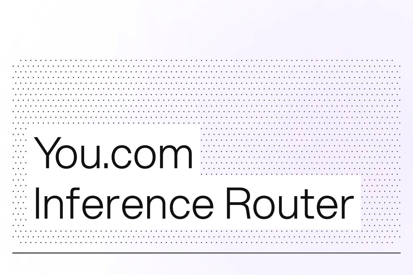 You.com Inference Router
