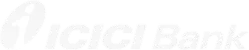 ICICI Bank logo with stylized icon and text.