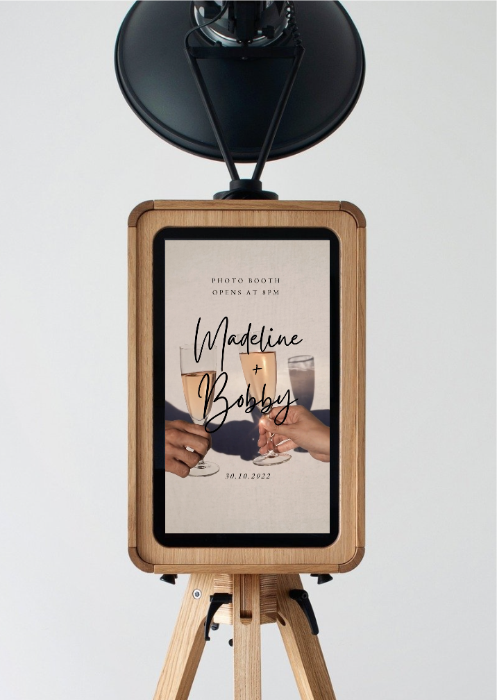 A modern photo booth