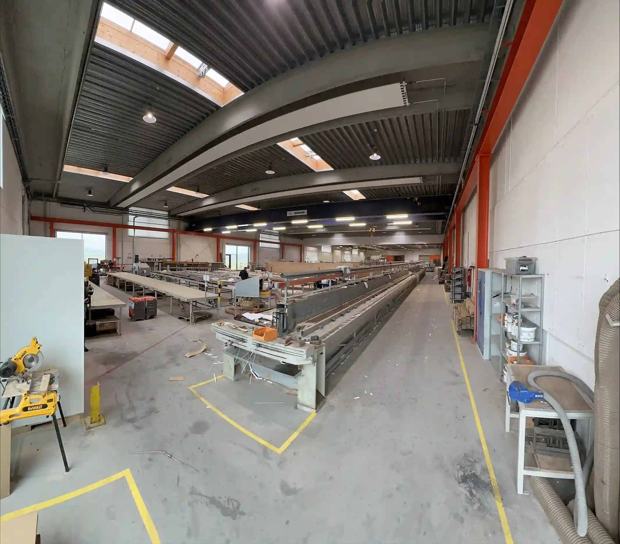 Brick Beams Being Made at UK Brick's Factory