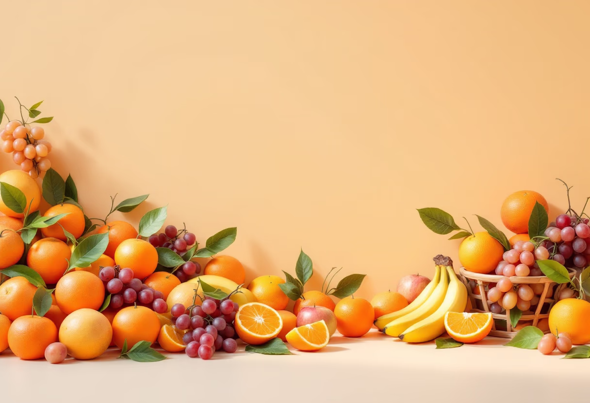 image of organic food section (for a grocery store)