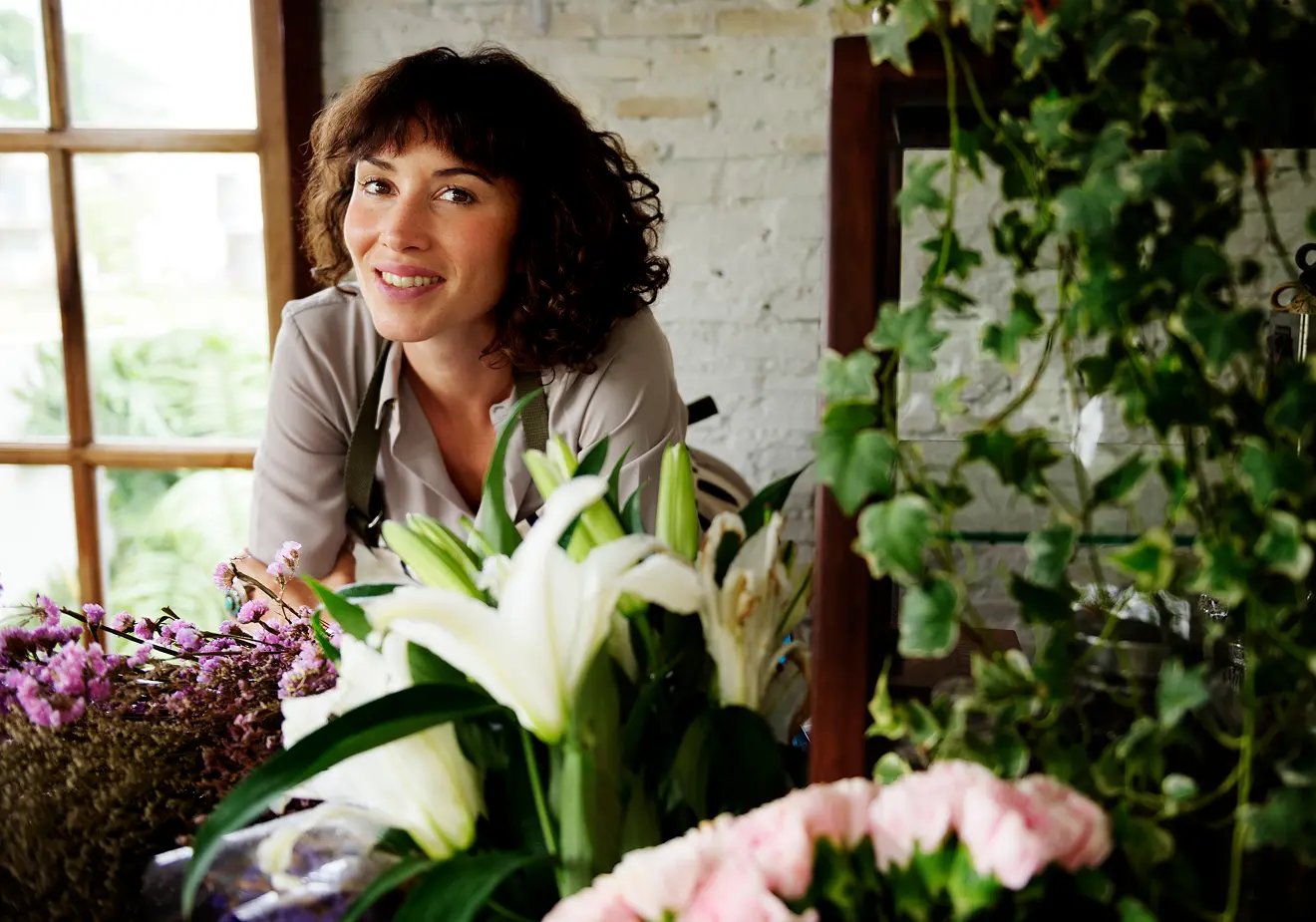 flower shop owner