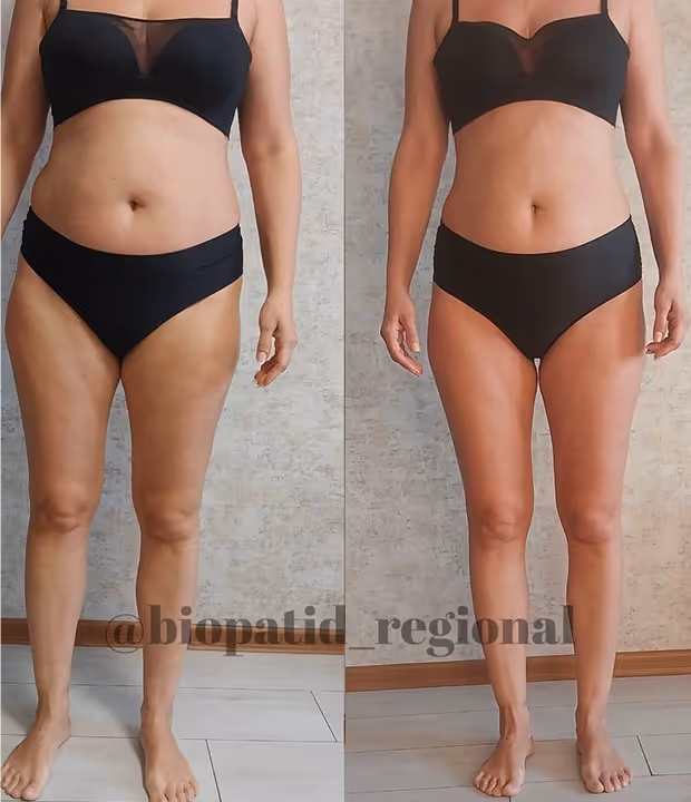 Скріншот результатів програми схуднення