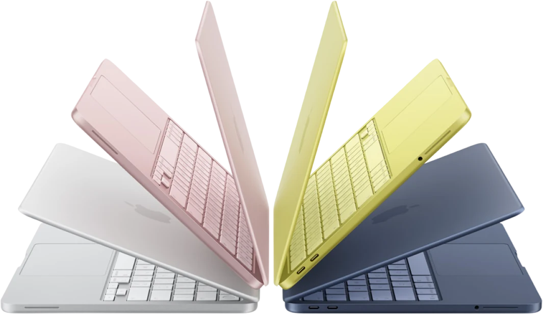MacBook Air en cuatro colores, disponibles en stock en Colombia