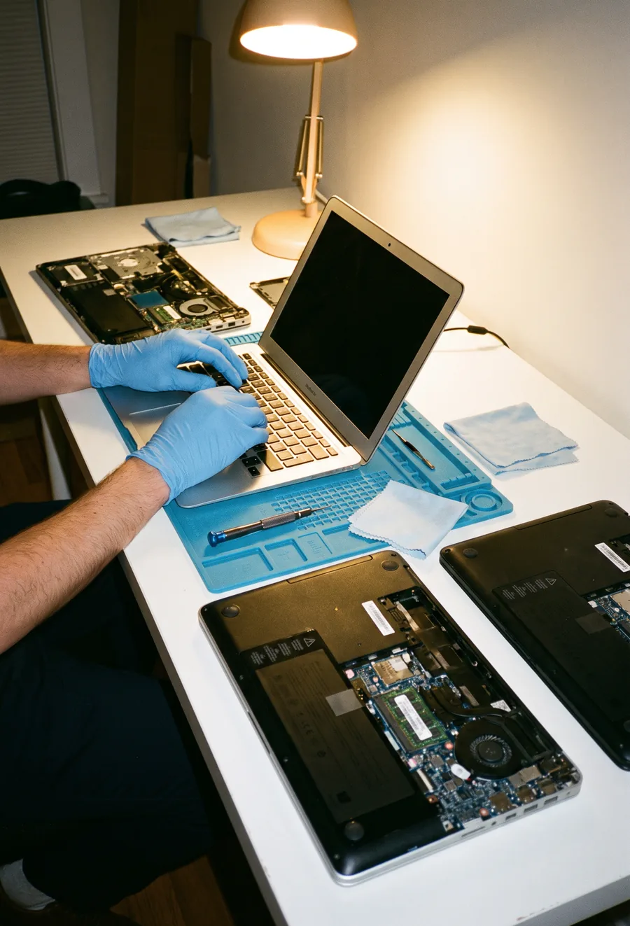Diagnóstico, reparación y garantía
