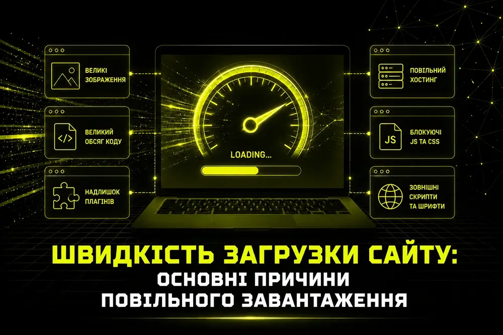 Скорость загрузки сайта: основные причины медленной загрузки