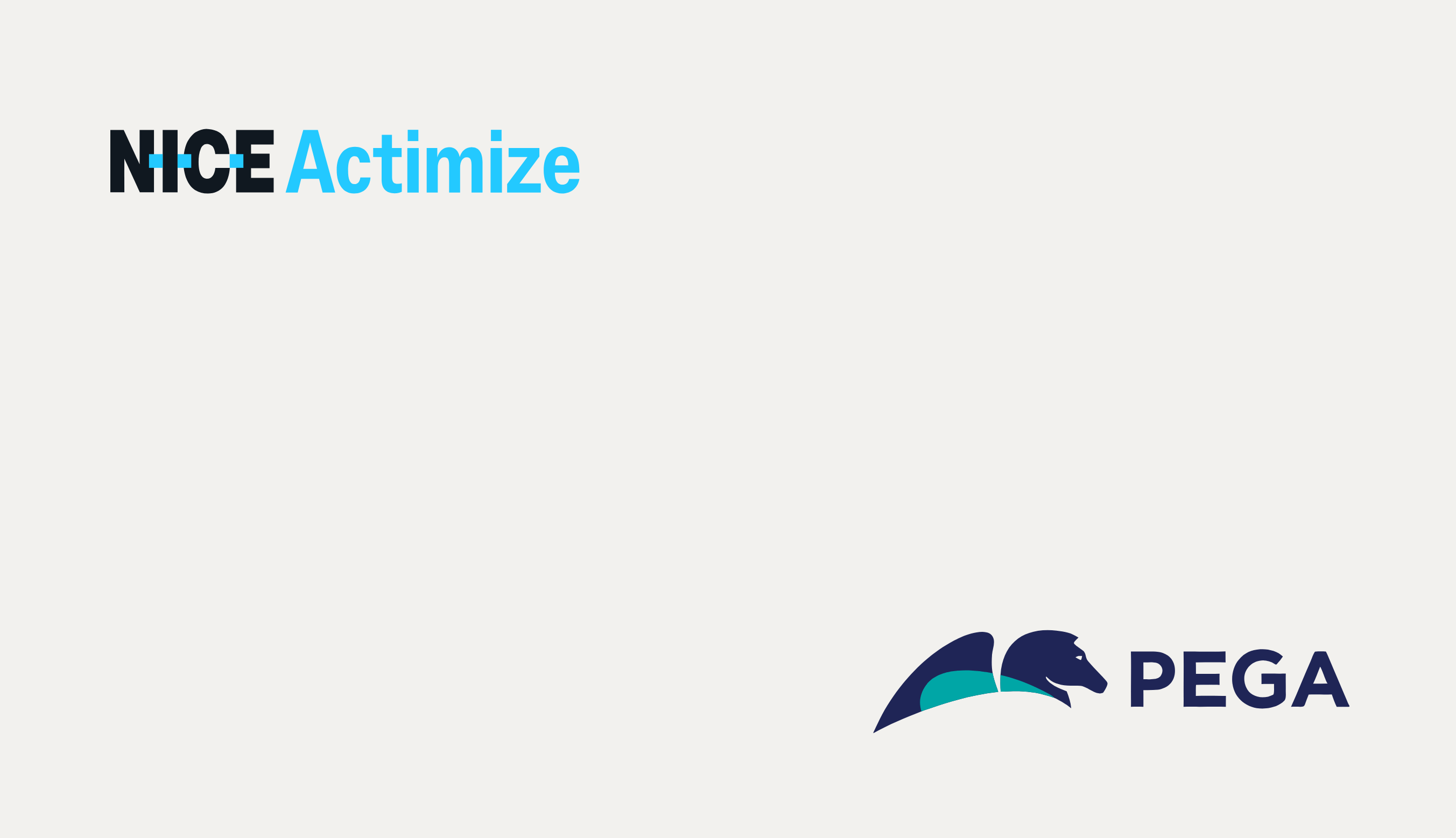 NICE Actimize vs Pega