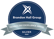 UpsideLMS Top LMS Solutions with A Content Library Award