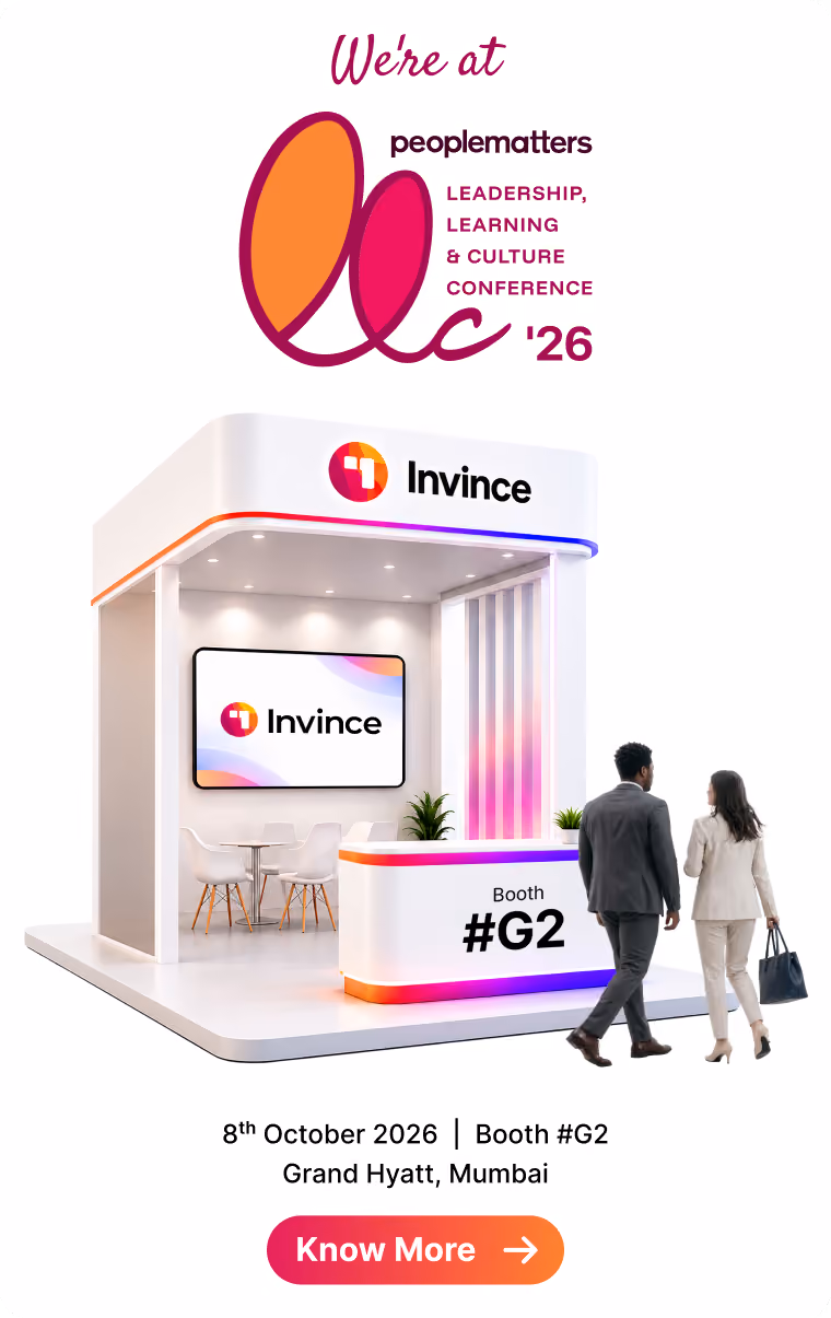 Meet Invince at People Matters Leadership, Learning & Culture Conference 2026: Discover What's Next in Enterprise Learning