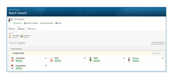ILT Batch Management Workflow Enhancement