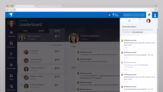 Bell-Notifications-showing-Gamification-details