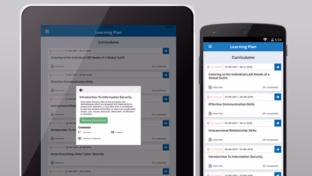 UpsideLMS Mobile - An app-based mLearning platform