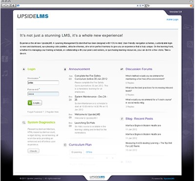 Best Value LMS With Configurable Learner Login Screen - Introducing UpsideLMS V5.0
