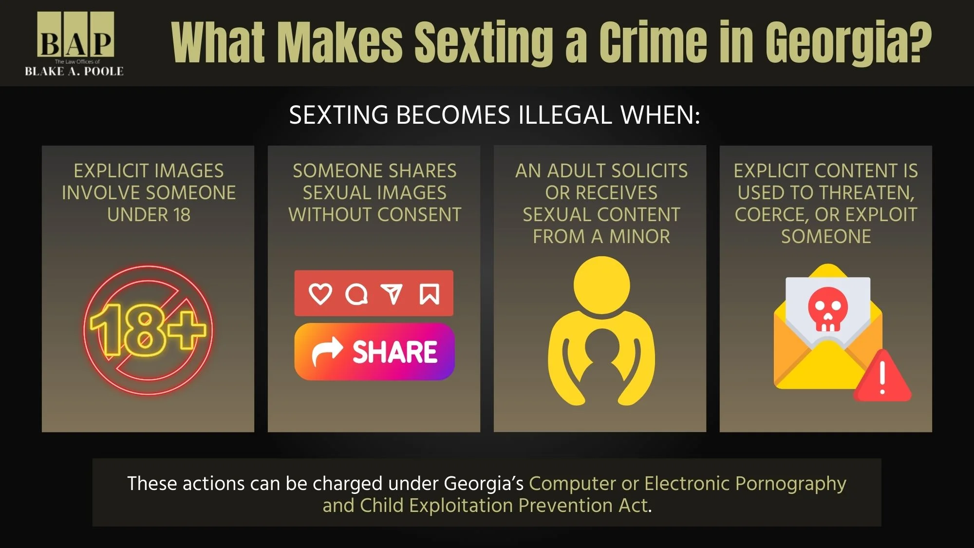 What Makes Sexting a Crime in Georgia?