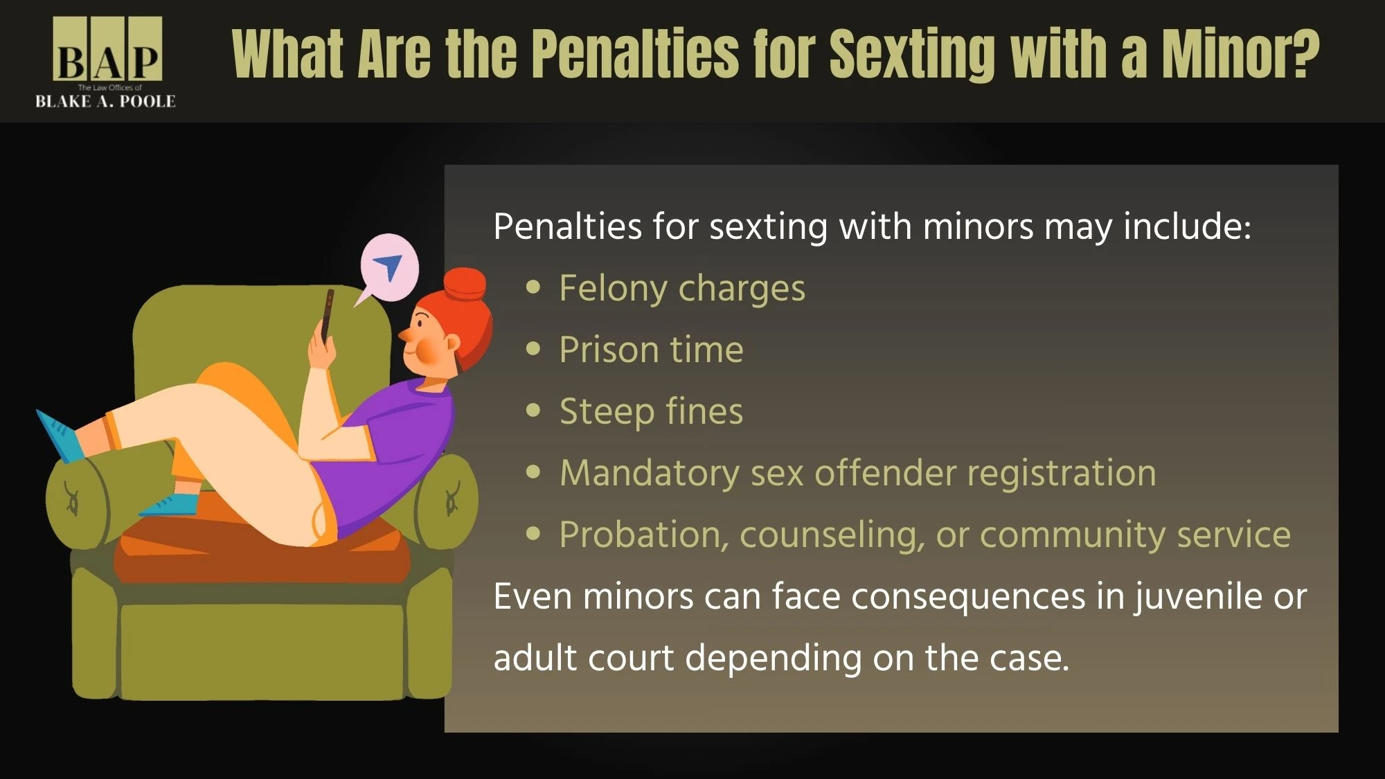 What Are the Penalties for Sexting with a Minor?