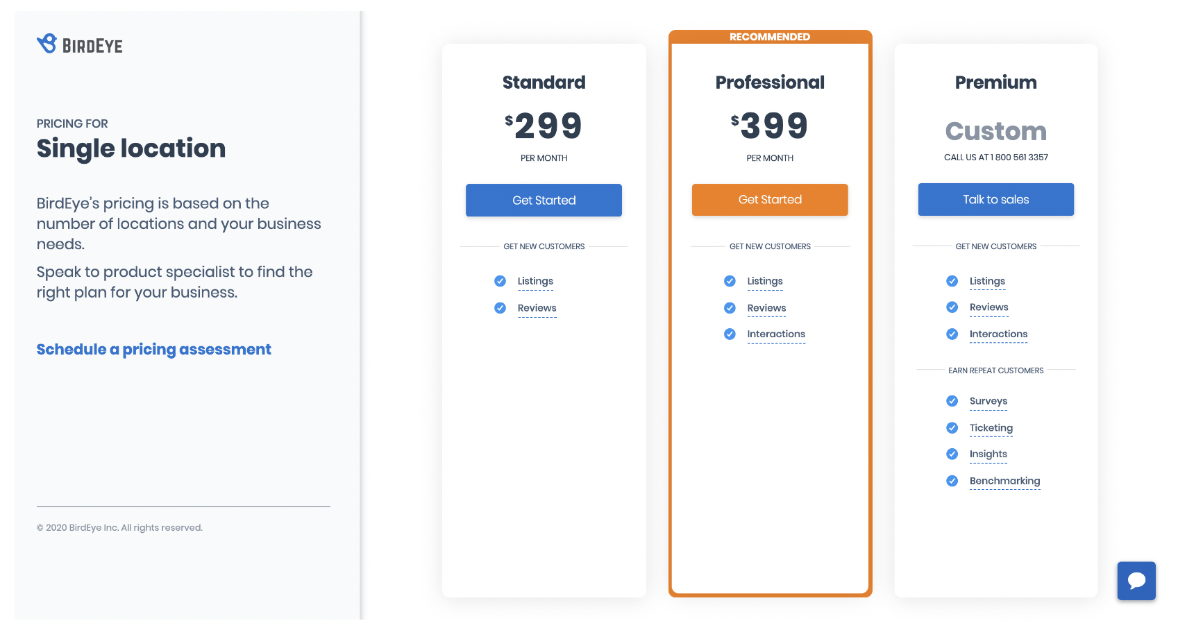 Two-way Text Messaging Softwares_Birdeye Pricing