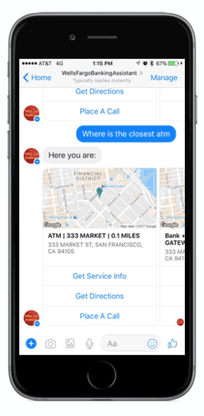 conversational AI for finance_locate atm