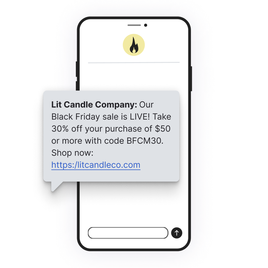sms text marketing_flash sale message