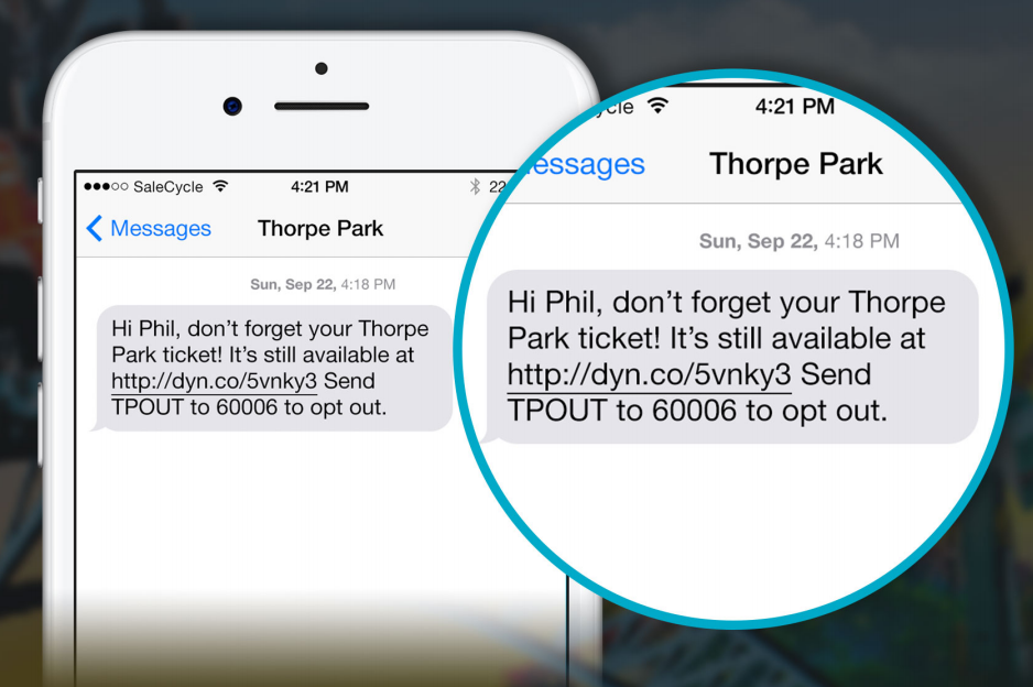 sms text marketing_abandoned cart message