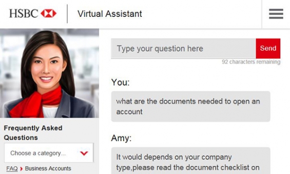 conversational AI in banking examples_document sharing