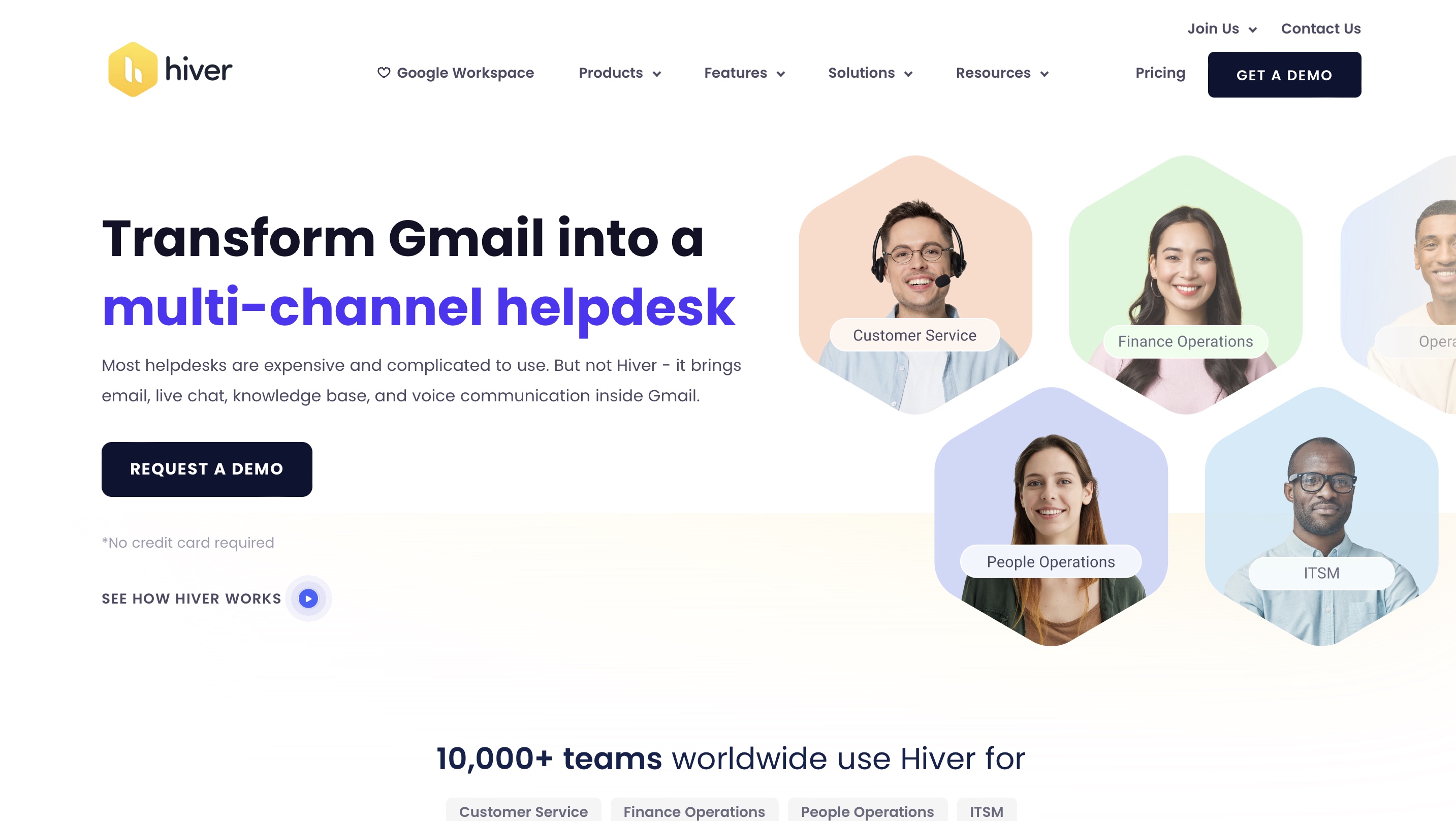 hiver_saas help desk