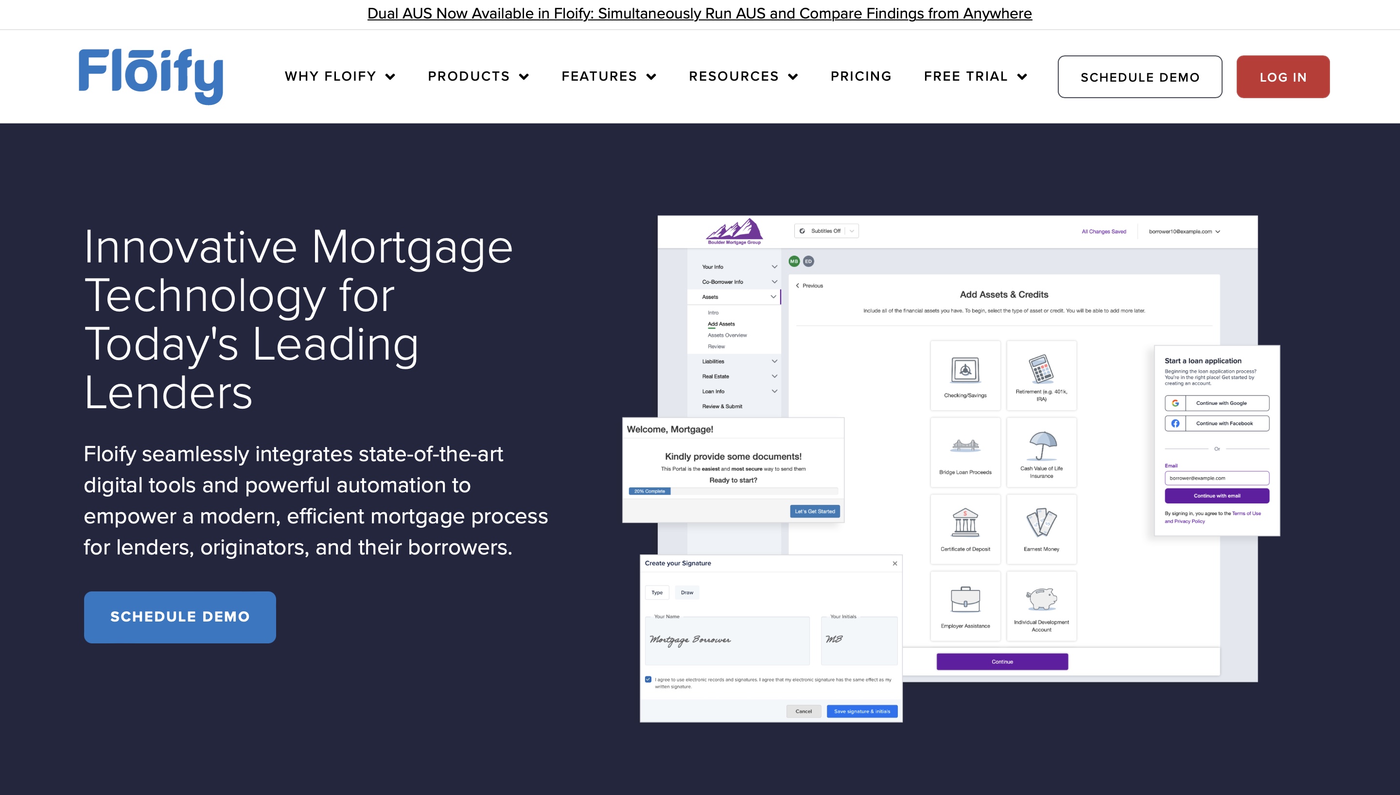 Loan Servicing Software_floify
