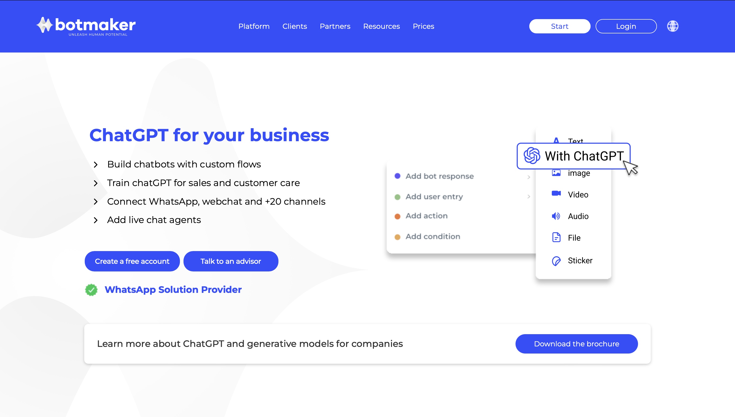 cloud communications service provider_botmaker