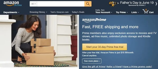 Examples of Customer Retention Strategies_Amazon