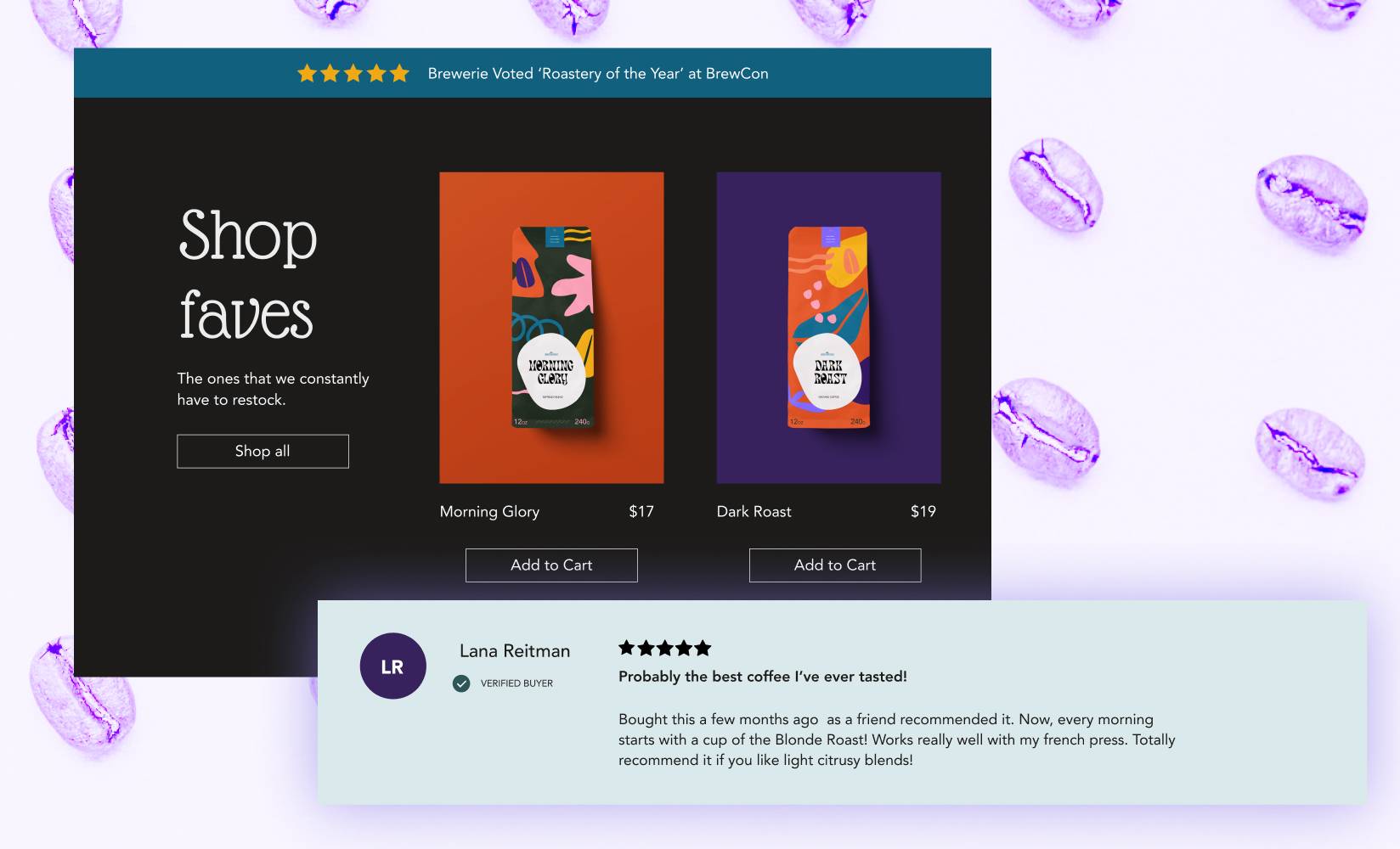 Customer Review Examples From DTC Brands_boost repeat buying in eCommerce