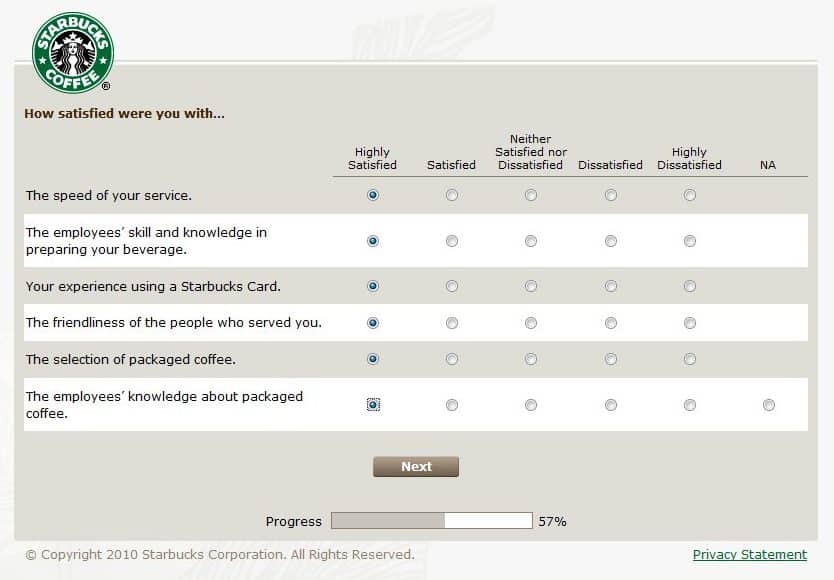 customer feedback in Starbucks_increase customer LTV in eCommerce