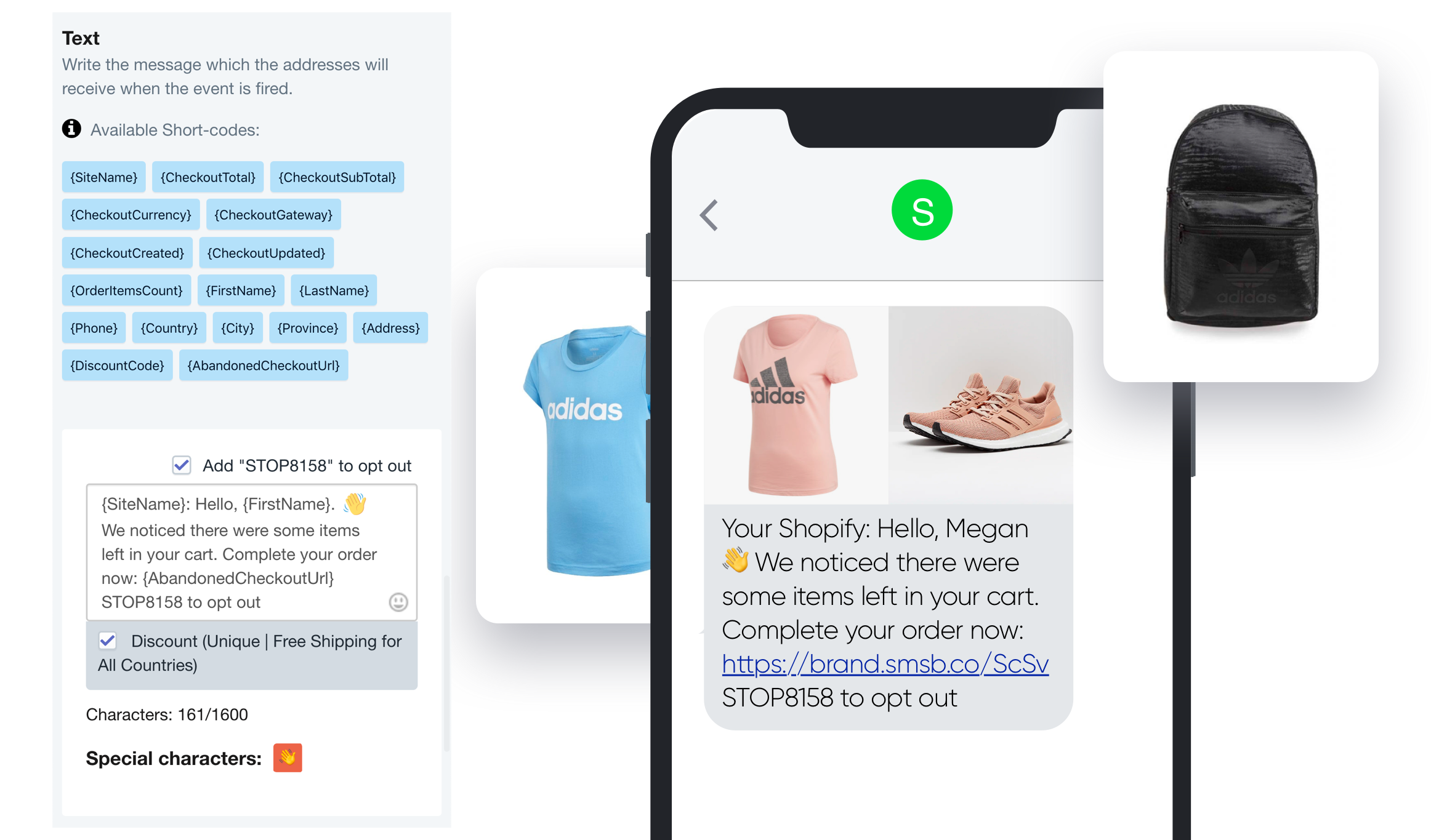 conversational SMS_Abandoned Cart Recovery SMS