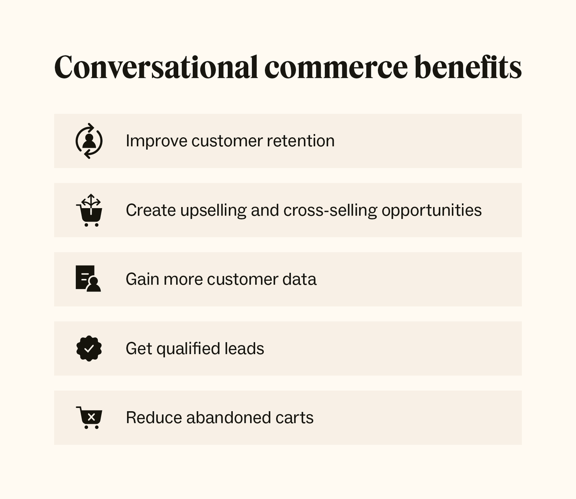 7 Benefits of Conversational Commerce_conversational commerce