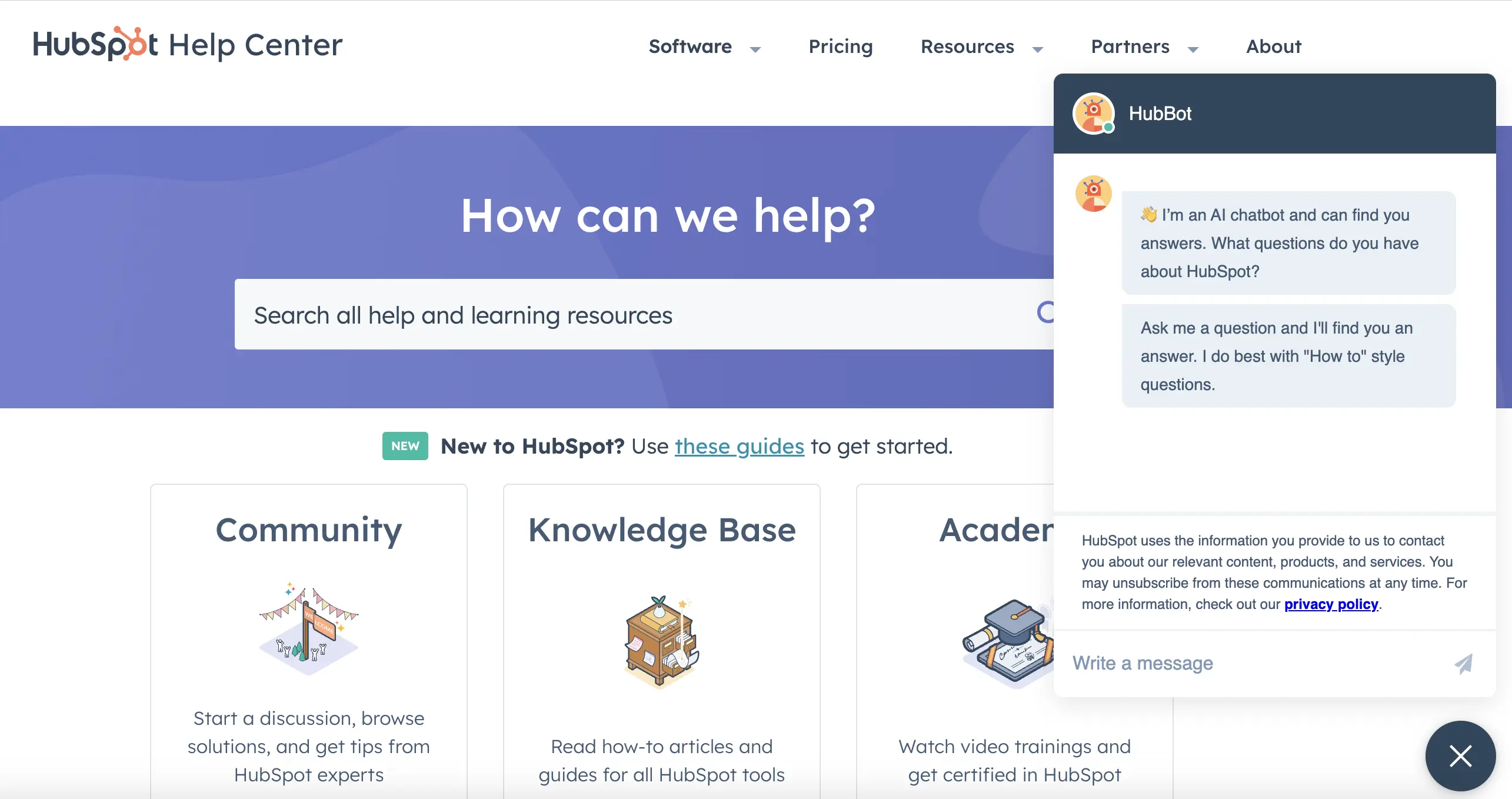 saas customer support_hubspot