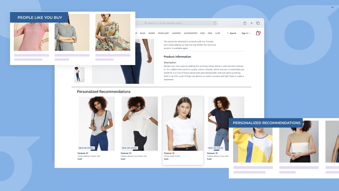 Personalised Product Recommendations_ai in eCommerce use cases