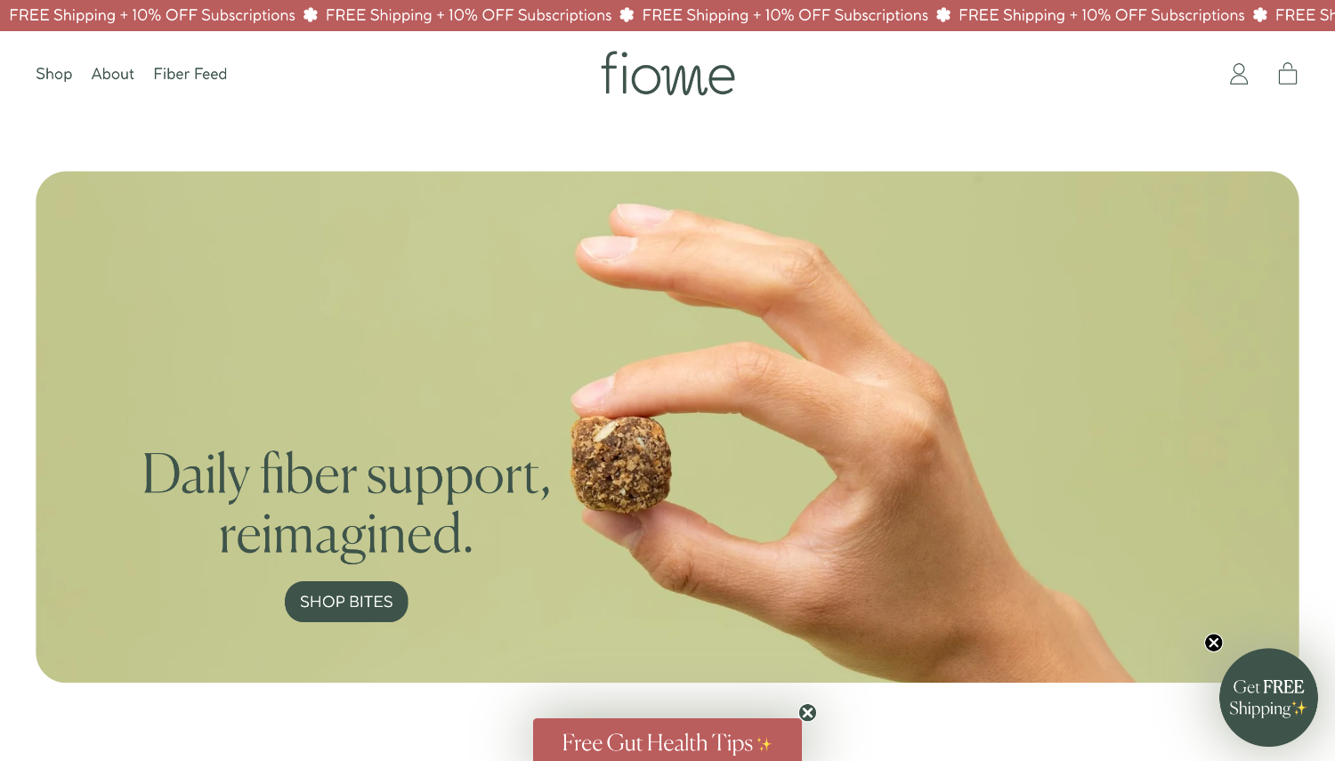 Example of a welcong Shopify store homepage_Shopify conversion rate optimization