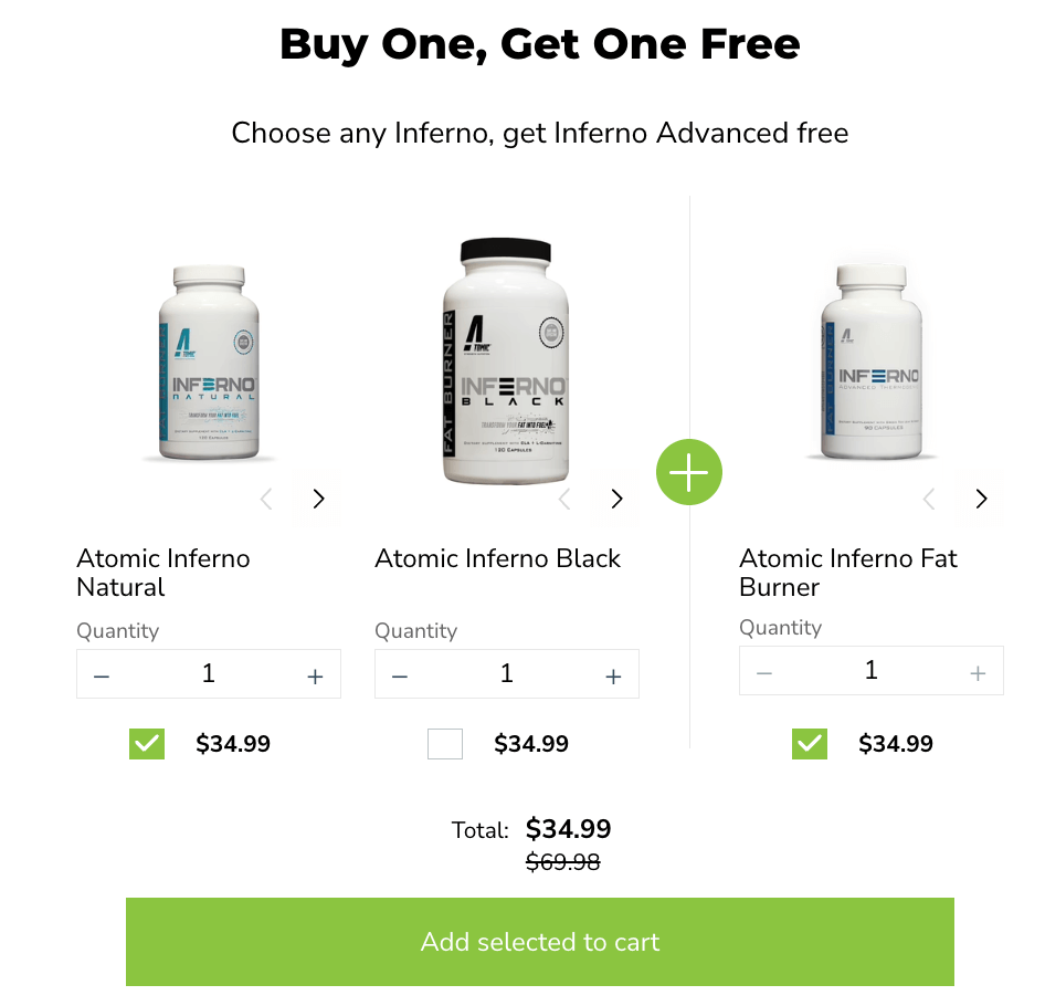 Buy 1 Get 1 offer live on an eCommerce store_eCommerce conversion rate optimization