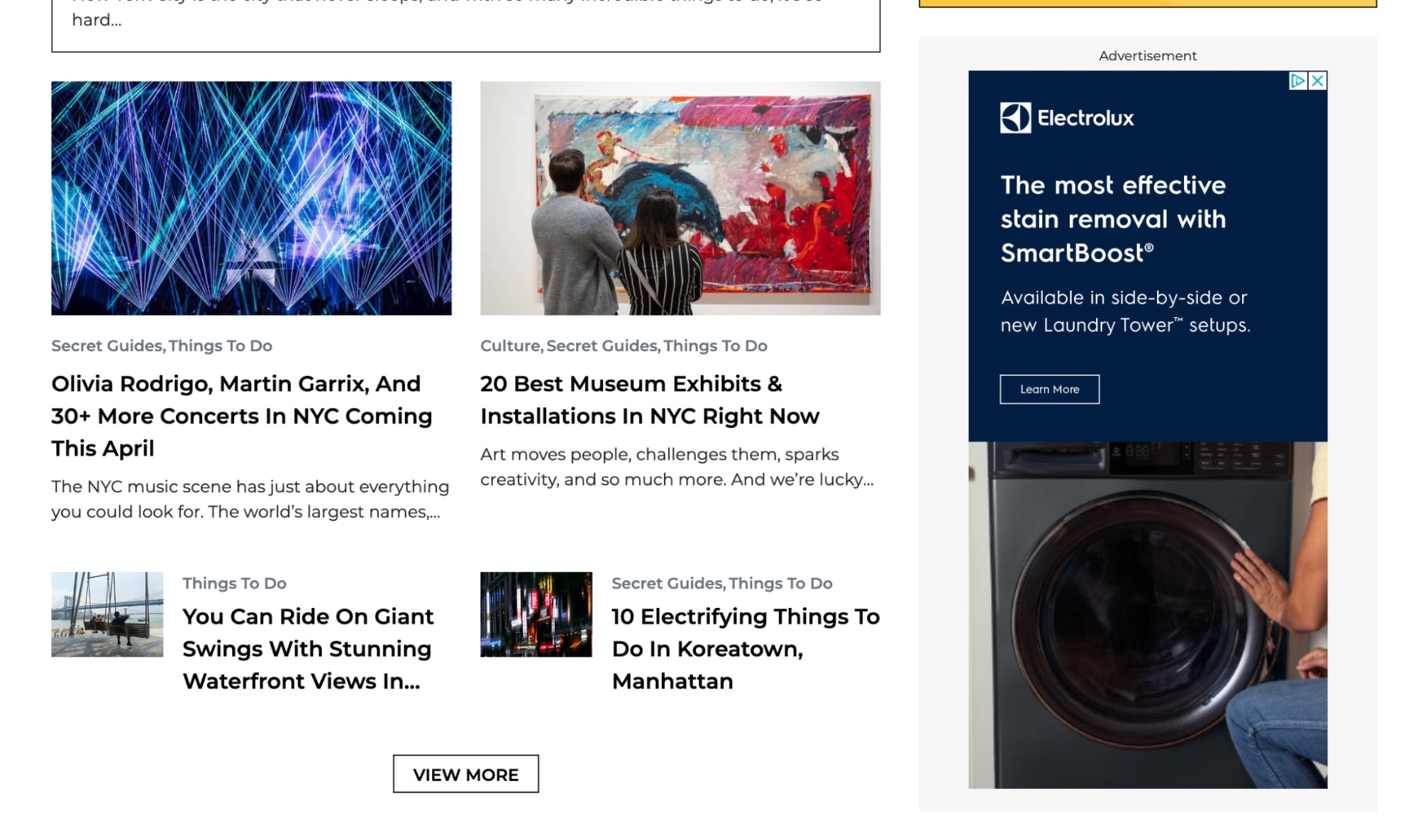 Electrolux display ad_Ecommerce conversion funnel