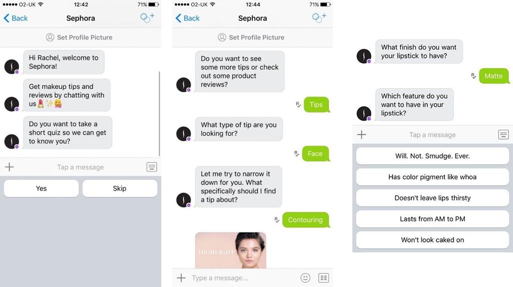 Sephora Bot_ai chatbot for ecommerce